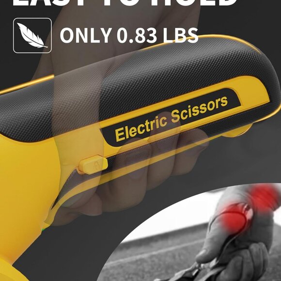 4V 2000mAh Cordless Cardboard Cutting Saw  Electric Chop Saws for Cardboard with - Picture 4 of 8